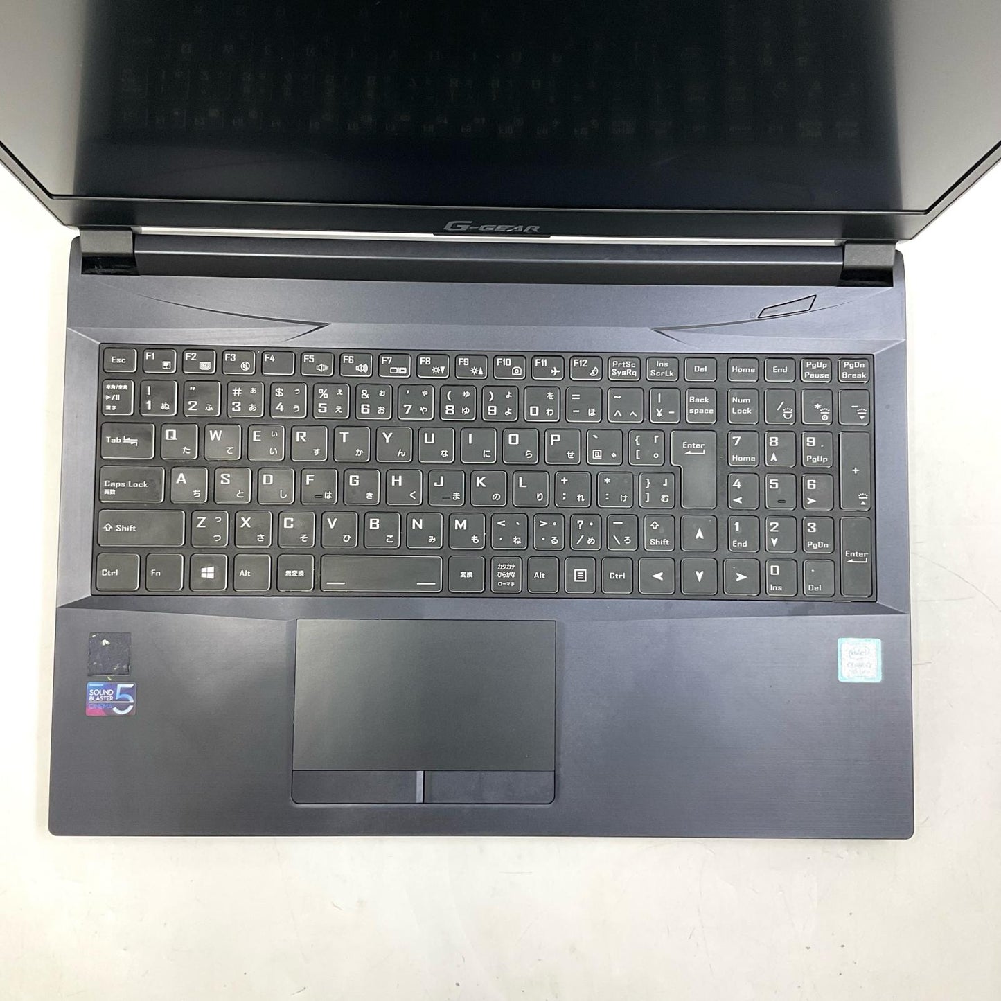 【全額返金保証】【最速発送】Tsukumo G-GEAR N1573K700T i7-9750H 16GB SSD 256GB RTX 2060 95.6% 美品 動作確認済