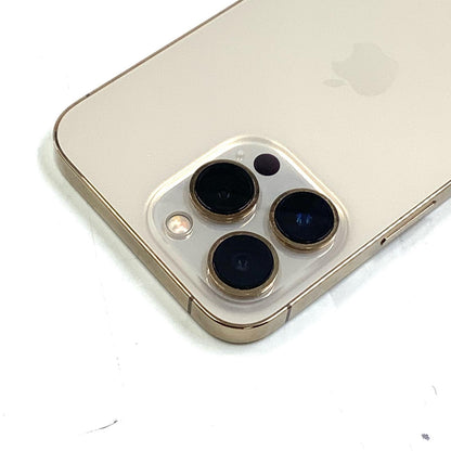 【全額返金保証】【最速発送】Apple iPhone 13 Pro 256GB ゴールド au SIMフリー 白ロム 美品 動作確認済 86%