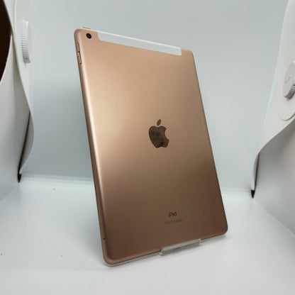 【全額返金保証】【最速発送】Apple iPad 10.2インチ 第7世代 32GB ゴールド WiFi+Cellular au SIMフリー 白ロム 動作確認済