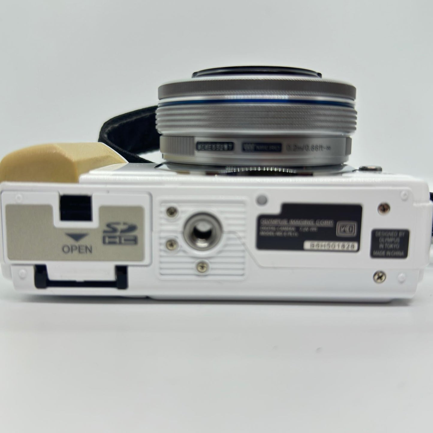 【全額返金保証】【最速発送】OLYMPUS デジタル一眼 オリンパス・ペン Lite E-PL1s レンズキット ホワイト 動作確認済