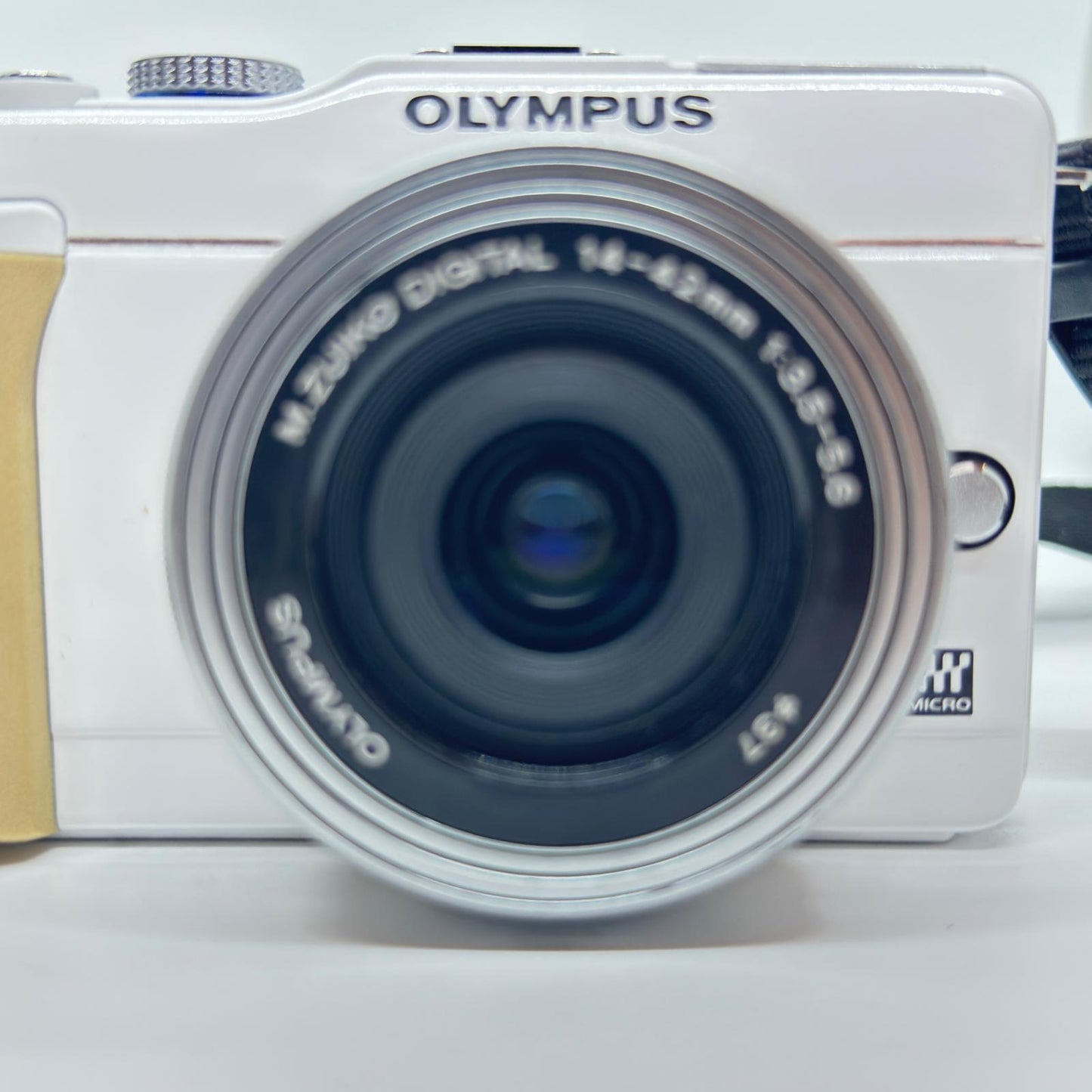 【全額返金保証】【最速発送】OLYMPUS デジタル一眼 オリンパス・ペン Lite E-PL1s レンズキット ホワイト 動作確認済