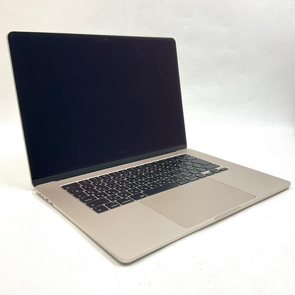【全額返金保証】【最速発送】Apple MacBook Air 15インチ 2024 Apple M3 16GB 256GB スターライト 96% 美品 動作確認済