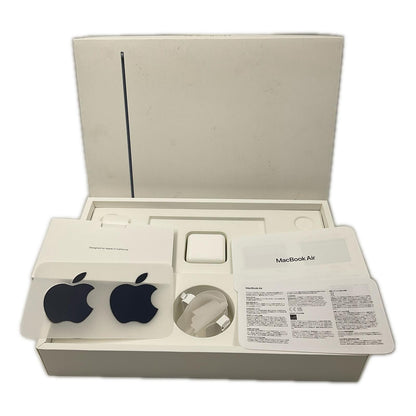 【全額返金保証】【最速発送】Apple MacBook Air 13.6インチ 2024 Apple M3 8GB 256GB ミッドナイト 98% 美品 動作確認済
