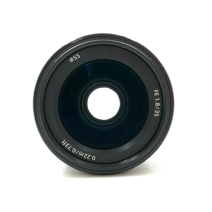 【全額返金保証】【最速発送】Sony FE 35mm F1.8 SEL35F18F 美品 動作確認済