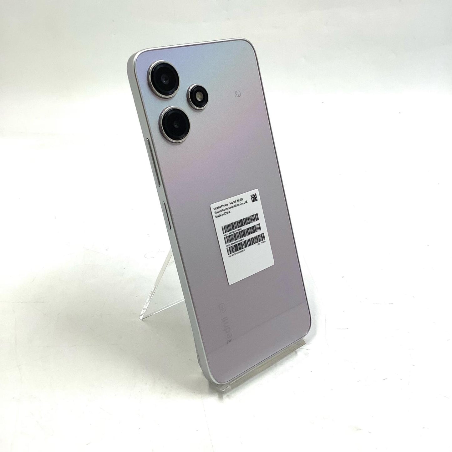 【全額返金保証】【最速発送】Xiaomi Redmi 12　5G 128GB ポーラーシルバー au SIMフリー XIG03 白ロム 美品 動作確認済
