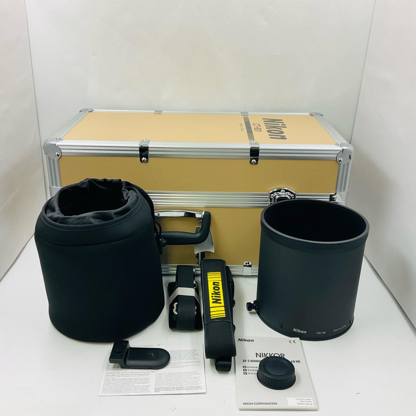 【全額返金保証】【最速発送】Nikon AF-S NIKKOR 800mm f/5.6E FL ED VR トランクケース CT-801 付 超美品 動作確認済
