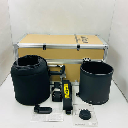 【全額返金保証】【最速発送】Nikon AF-S NIKKOR 800mm f/5.6E FL ED VR トランクケース CT-801 付 超美品 動作確認済