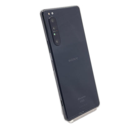 【全額返金保証】【最速発送】Sony Xperia 1　Ⅱ 128GB ブラック docomo SO-51A 白ロム 動作確認済
