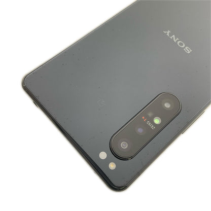 【全額返金保証】【最速発送】Sony Xperia 1　Ⅱ 128GB ブラック docomo SO-51A 白ロム 動作確認済