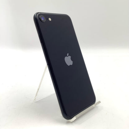 【全額返金保証】【最速発送】Apple iPhone iPhone SE（第3世代） 128GB ミッドナイト Softbank SIMフリー 白ロム 美品 動作確認済 84%