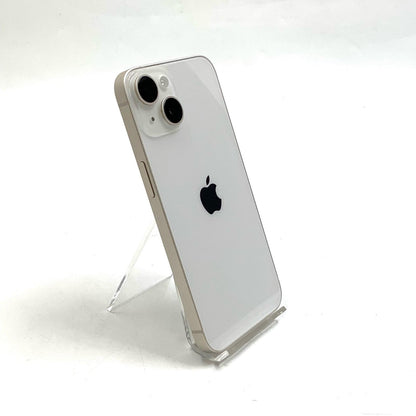 【全額返金保証】【最速発送】Apple iPhone iPhone 14 128GB スターライト Softbank SIMフリー 白ロム 動作確認済 97%