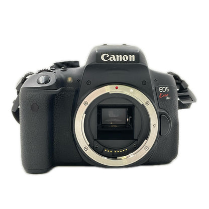 【全額返金保証】【最速発送】Canon デジタル一眼 EOS Kiss X8i ボディ ブラック 美品 動作確認済