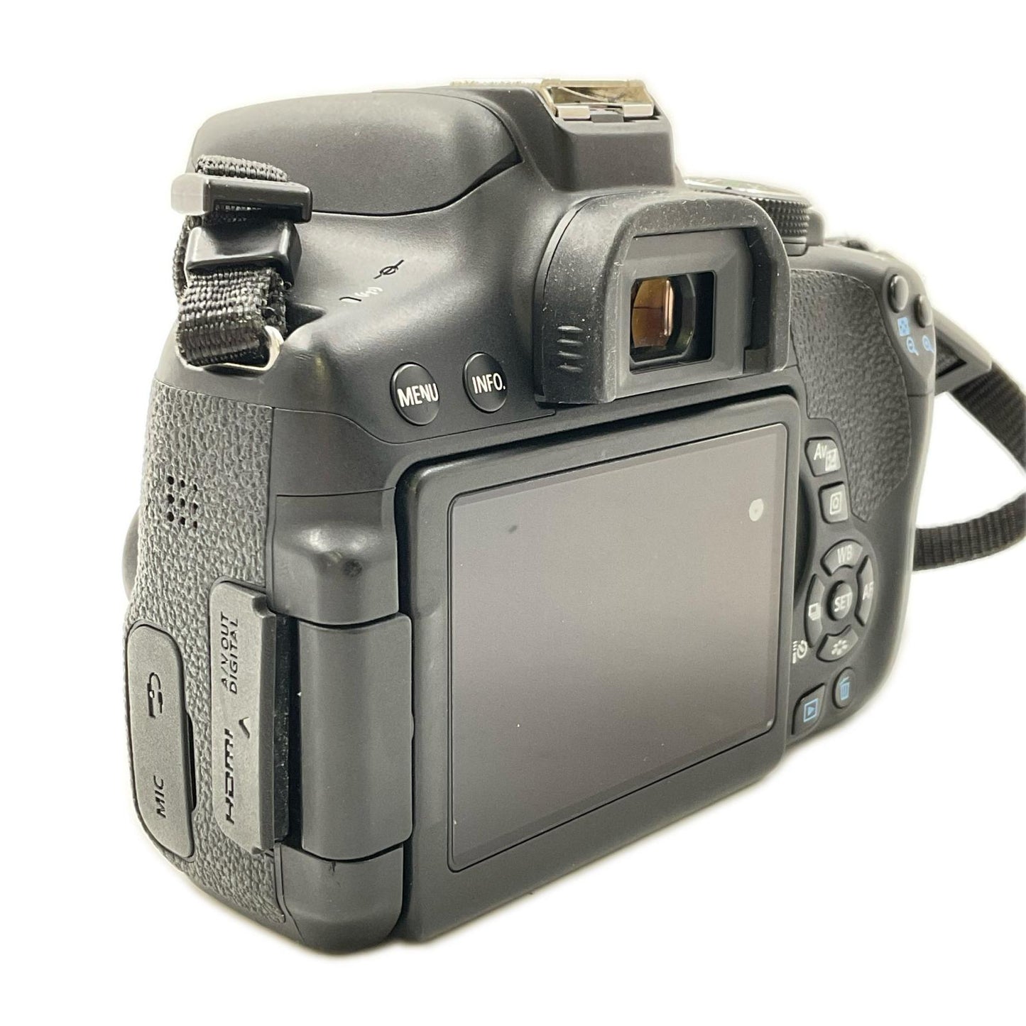 【全額返金保証】【最速発送】Canon デジタル一眼 EOS Kiss X8i ボディ ブラック 美品 動作確認済