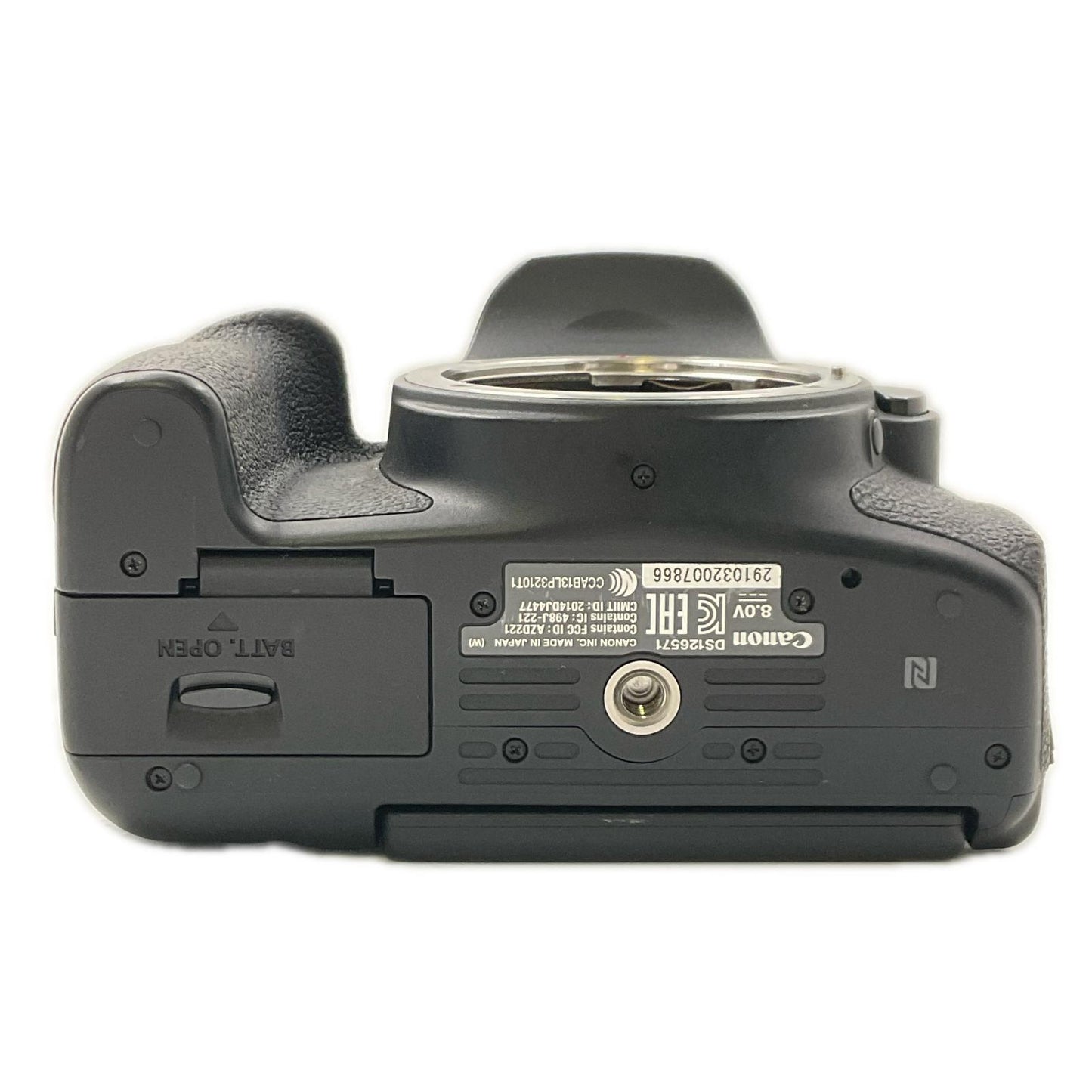 【全額返金保証】【最速発送】Canon デジタル一眼 EOS Kiss X8i ボディ ブラック 美品 動作確認済