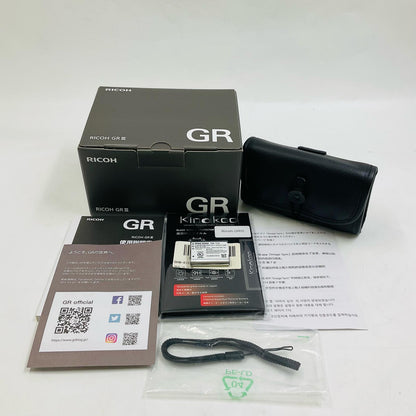 【全額返金保証】【最速発送】RICOH コンパクトデジタルカメラ GR III 超美品 動作確認済