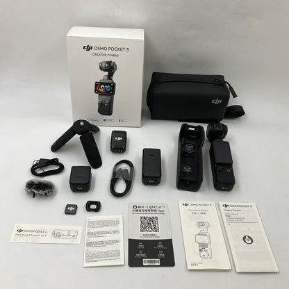 【全額返金保証】【最速発送】DJI Osmo Pocket 3 クリエイター コンボ 美品 動作確認済