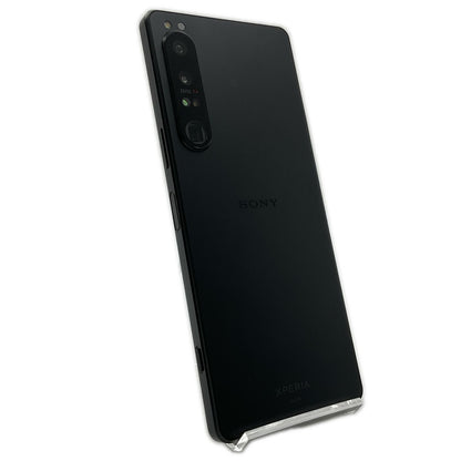 【全額返金保証】【最速発送】Sony Xperia 1 IV 256GB ブラック au SIMフリー SOG06 白ロム 動作確認済