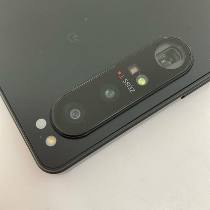 【全額返金保証】【最速発送】Sony Xperia 1 IV 256GB ブラック au SIMフリー SOG06 白ロム 動作確認済