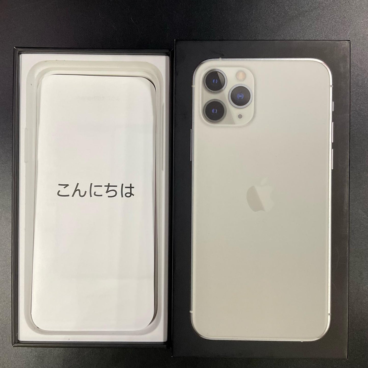 【最速発送】Apple iPhone iPhone Pro 11 64GB シルバー Softbank 白ロム【難有】 62%