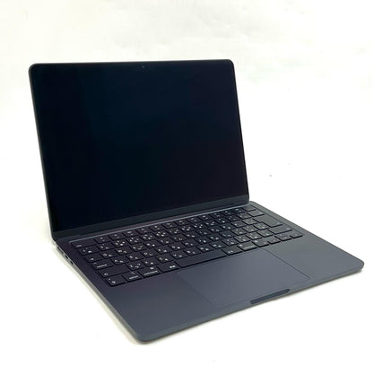 【全額返金保証】【最速発送】Apple MacBook Air 13インチ 2022 Apple M2 8GB 512GB ミッドナイト 100% 美品 動作確認済