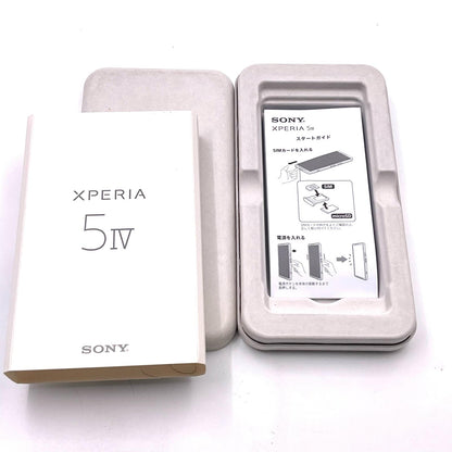 【最速発送】Sony Xperia 5 IV 256GB SIMフリー XQ-CQ44 白ロム【難有】