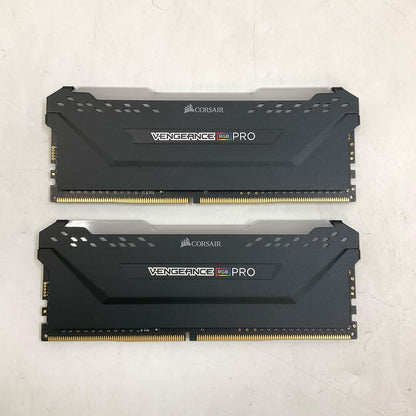 【全額返金保証】【最速発送】Corsair メモリ [DDR4 PC4-21300 8GB 2枚組] CMW16GX4M2A2666C16 美品 動作確認済