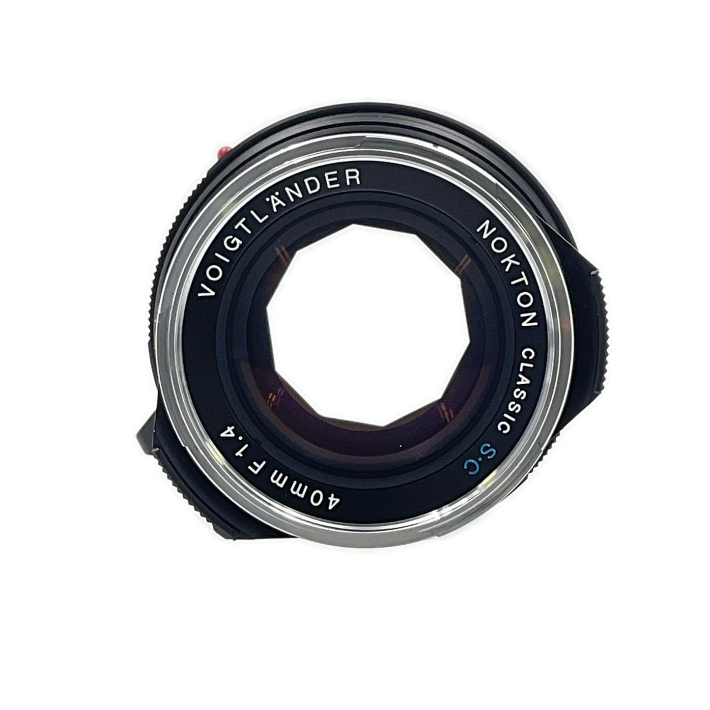 【全額返金保証】【最速発送】コシナ フォクトレンダー NOKTON classic S・C 40mm F1.4 超美品 動作確認済