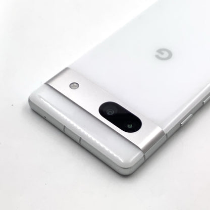 【最速発送】Google Pixel 7a 128GB ホワイト系 docomo SIMフリー 白ロム【難有】