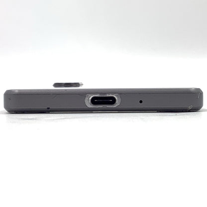 【最速発送】Sony Xperia 1 III 256GB シルバー系 SIMフリー SO-51B 白ロム【難有】