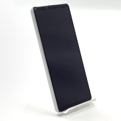【最速発送】Sony Xperia 10 IV 128GB ホワイト系 docomo SIMフリー SO-52C 白ロム【難有】