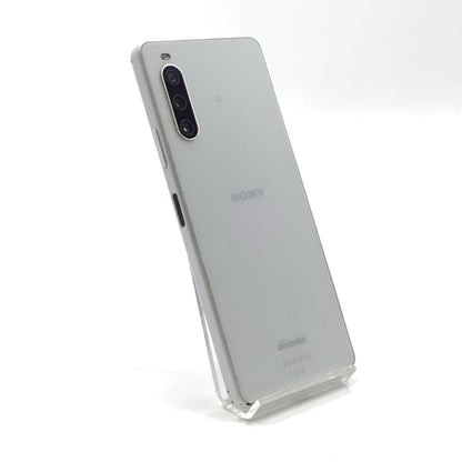 【最速発送】Sony Xperia 10 IV 128GB ホワイト系 docomo SIMフリー SO-52C 白ロム【難有】