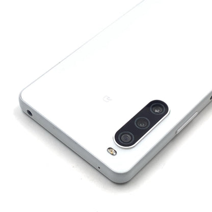 【最速発送】Sony Xperia 10 IV 128GB ホワイト系 docomo SIMフリー SO-52C 白ロム【難有】