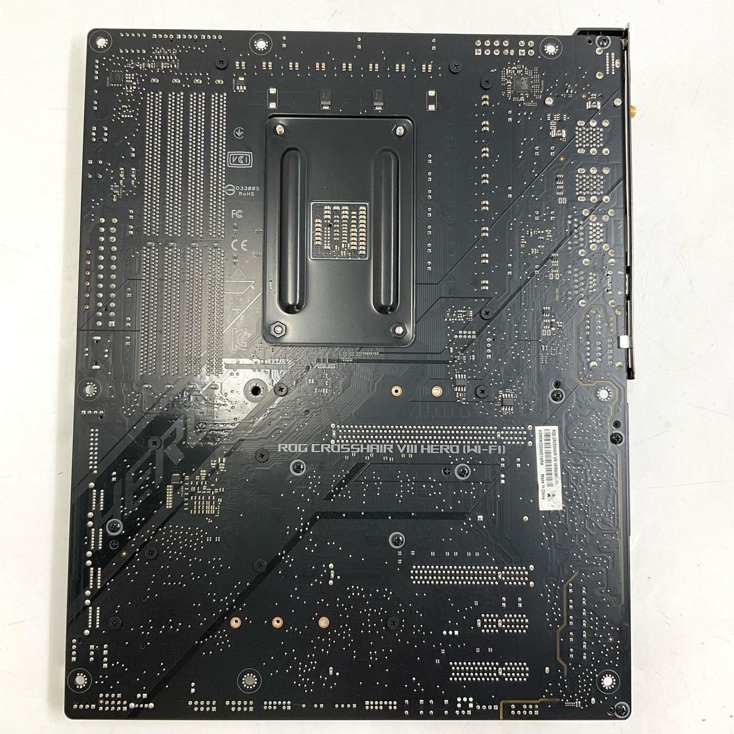 【全額返金保証】【最速発送】ASUS マザーボード AMD AM4 ATXマザーボード ROG CROSSHAIR VIII HERO (WI-FI) 美品 動作確認済