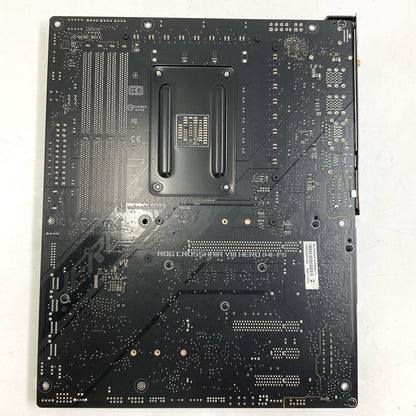 【全額返金保証】【最速発送】ASUS マザーボード AMD AM4 ATXマザーボード ROG CROSSHAIR VIII HERO (WI-FI) 美品 動作確認済