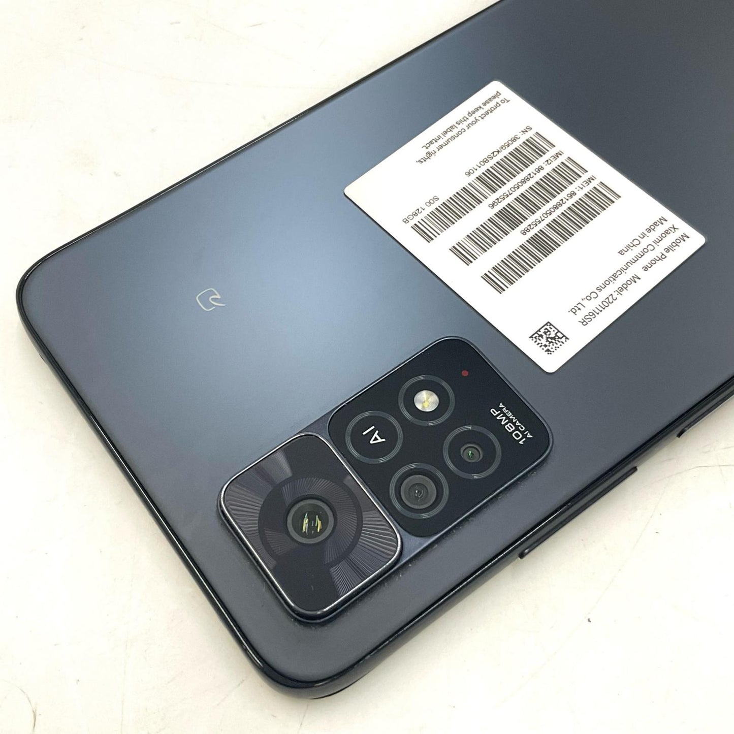 【全額返金保証】【最速発送】Xiaomi Redmi Note 11 Pro 5G 128GB グラファイトグレー SIMフリー 2201116SR 白ロム 美品 動作確認済