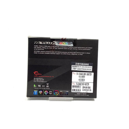 【全額返金保証】【最速発送】G.Skill メモリ DDR4 PC4-21300 8GB 2枚組 F4-2666C18D-16GTZR 美品 動作確認済