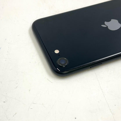 【全額返金保証】【最速発送】Apple iPhone iPhone SE（第3世代） 64GB ミッドナイト Softbank SIMフリー 白ロム 動作確認済 77%