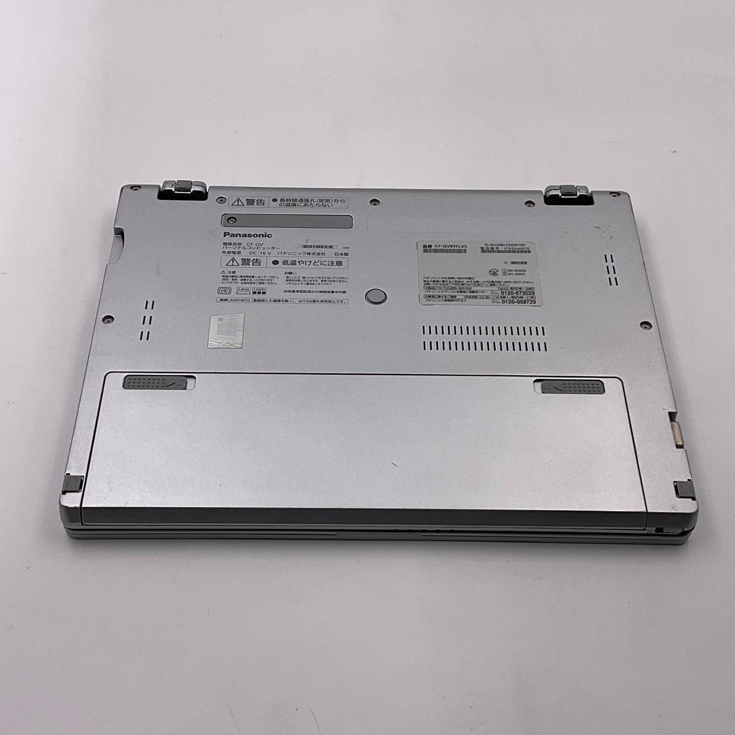 【最速発送】Panasonic Let’s note QV9 CF-QV9TFLVS i7-10810U 1.1GHz 16GB M.2 SSD 512GB 73.1%【難有】