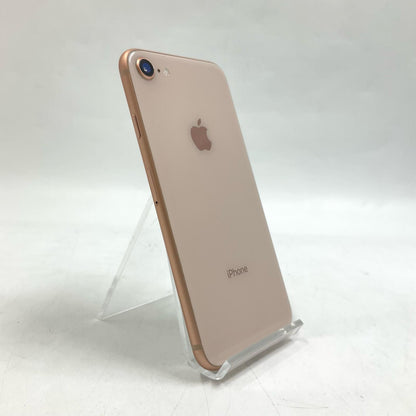 【全額返金保証】【最速発送】Apple iPhone iPhone 8 64GB ゴールド au SIMフリー 白ロム 美品 動作確認済 84%