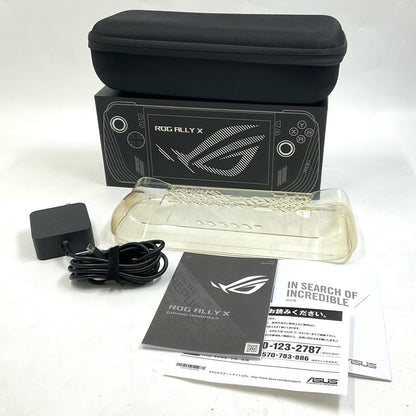 【全額返金保証】【最速発送】ASUS ROG Ally X RC72LA-Z1E24G1T AMD Ryzen Z1 Extreme 24GB M.2 SSD 1TB 99% 美品 動作確認済