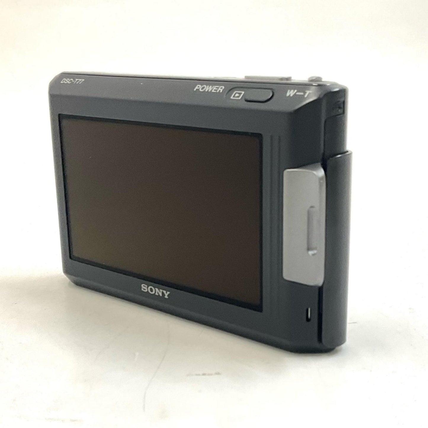 【全額返金保証】【最速発送】Sony コンパクトデジタルカメラ サイバーショット DSC-T77 [ブラック] 美品 動作確認済