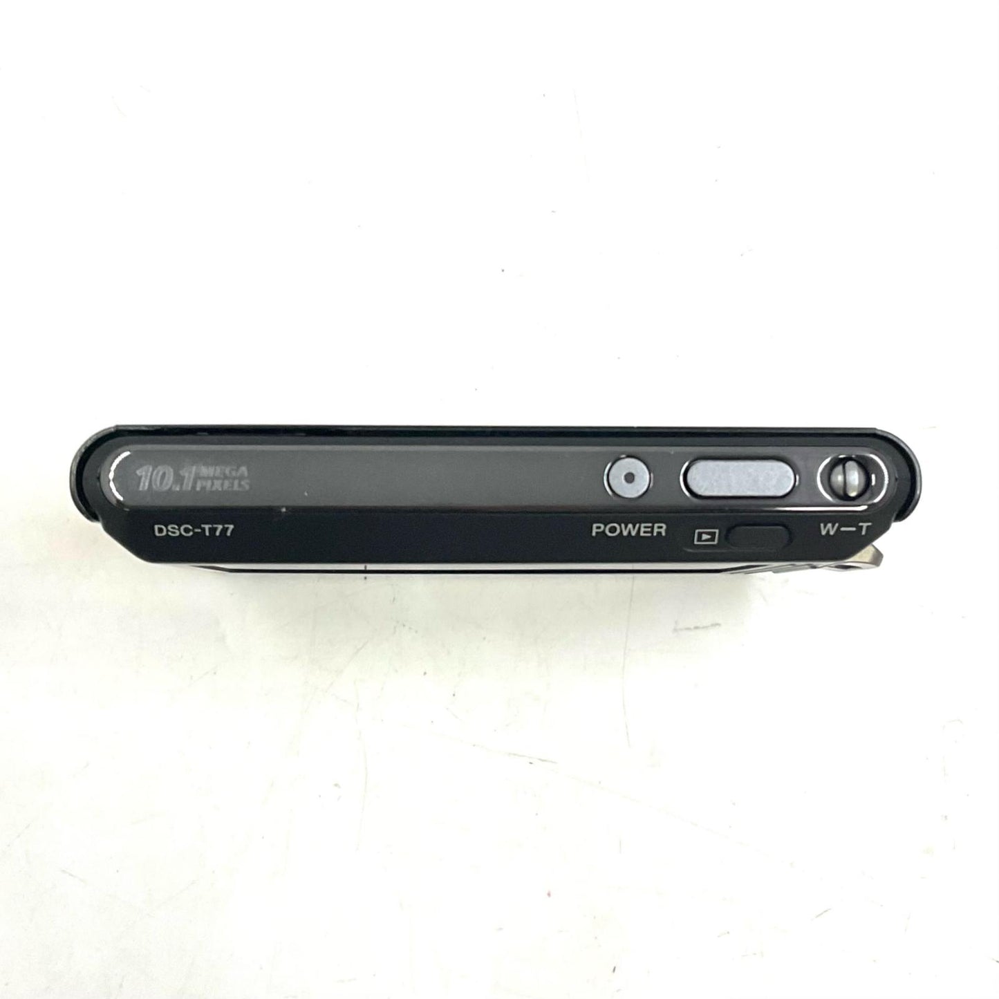 【全額返金保証】【最速発送】Sony コンパクトデジタルカメラ サイバーショット DSC-T77 [ブラック] 美品 動作確認済