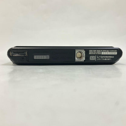 【全額返金保証】【最速発送】Sony コンパクトデジタルカメラ サイバーショット DSC-T77 [ブラック] 美品 動作確認済