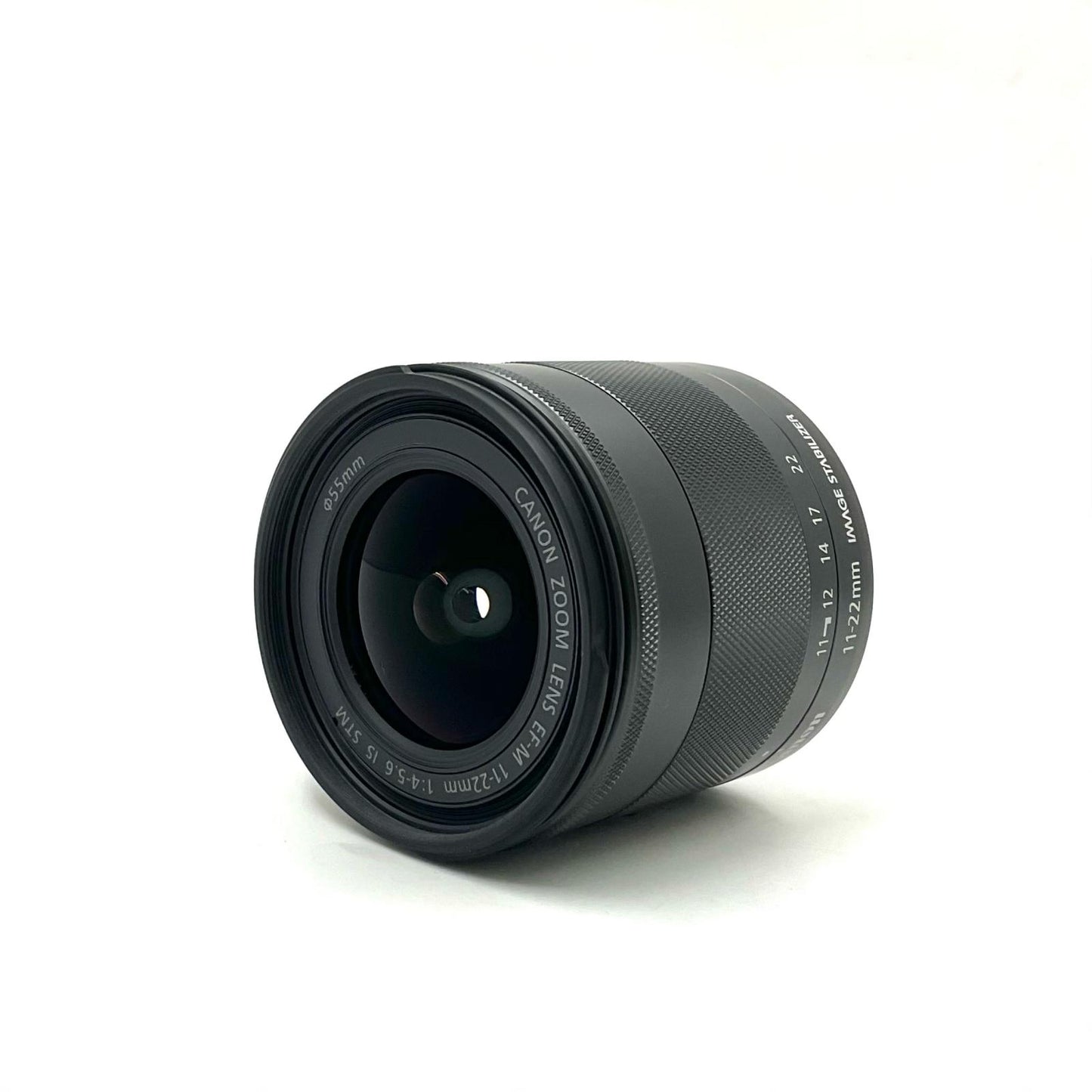 【全額返金保証】【最速発送】Canon EF-M11-22mm F4-5.6 IS STM [グラファイト] 超美品 動作確認済