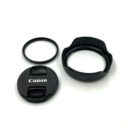 【全額返金保証】【最速発送】Canon EF-M11-22mm F4-5.6 IS STM [グラファイト] 超美品 動作確認済