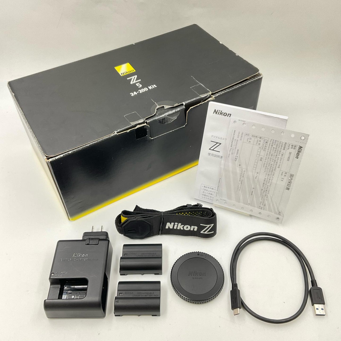 【全額返金保証】【最速発送】Nikon デジタル一眼 Z 5 ボディ ブラック 美品 動作確認済