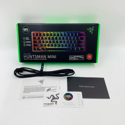 【全額返金保証】【最速発送】Razer HUNTSMAN MINI RZ03-0339 美品 動作確認済