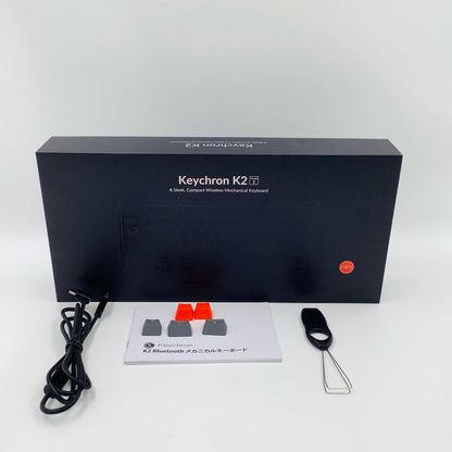 【全額返金保証】【最速発送】Keychron K2 Wireless Mechanical Keyboard K2C2 美品 動作確認済