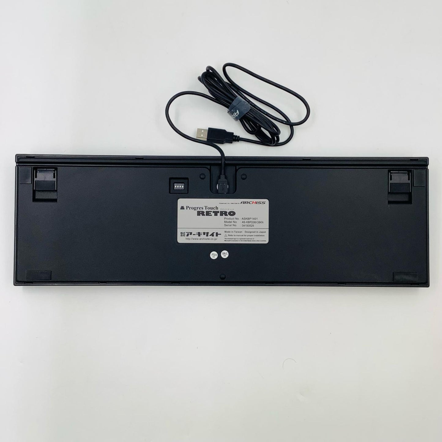 【全額返金保証】【最速発送】ARCHISS ProgresTouch RETRO AS-KBPD08/CBKN 美品 動作確認済