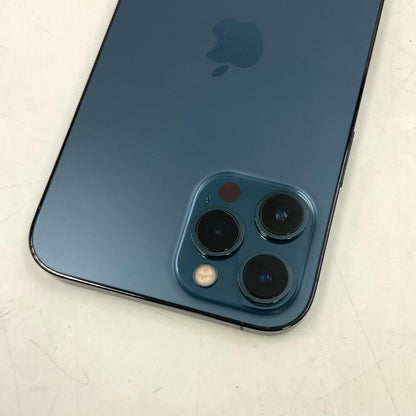 【全額返金保証】【最速発送】Apple iPhone iPhone 12 Pro Max 256GB パシフィックブルー SIMフリー 白ロム 動作確認済 81%